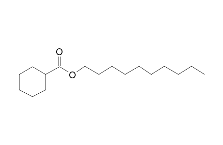 Cyclohexanecarboxylic acid, decyl ester