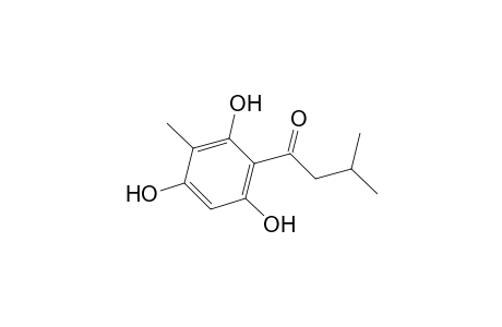 1-Butanone, 3-methyl-1-(2,4,6-trihydroxy-3-methylphenyl)-