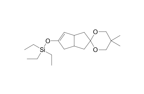 Triethyl-{[3',3'a,4',6'a-tetrahydro-5,5-dimethylspiro[1,3-dioxane-2,2'-(1'H)-pentalen-]-5'-yl]oxy}silane