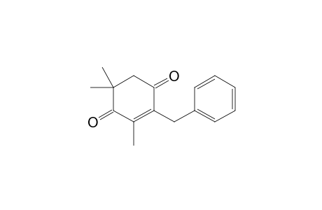 2-Benzyl-3,5,5-trimethyl-2-cyclohexene-1,4-dione