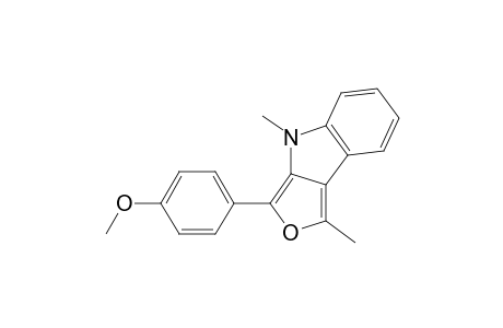 3-(4-Methoxyphenyl)-1,4-dimethyl-furo[3,4-b]indole