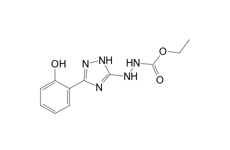 3-(o-hydroxyphenyl)-1H-1,2,4-triazol-5-carbazic acid, ethyl ester