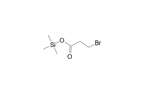 Propanoic acid, 3-bromo-, trimethylsilyl ester