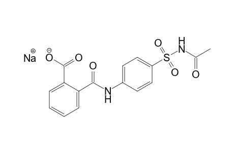 4'-(acetylsulfamoyl)phthalanilic acid, sodium salt