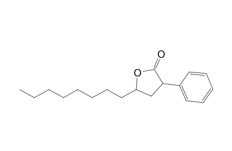 5-Octyl-3-phenyltetrahydrofuran-2-one