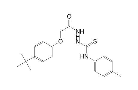 2-[(4-tert-butylphenoxy)acetyl]-N-(4-methylphenyl)hydrazinecarbothioamide
