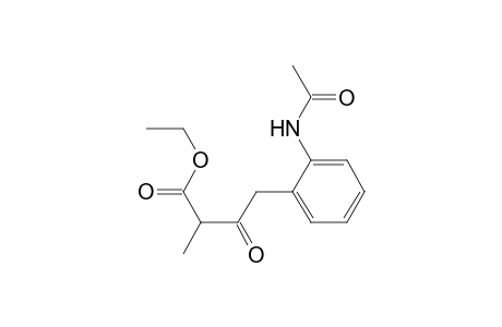 Benzenebutanoic acid, 2-(acetylamino)-.alpha.-methyl-.beta.-oxo-, ethyl ester