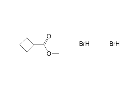 1,2-Dibromocyclobutanecarboxylic, acid, methyl ester