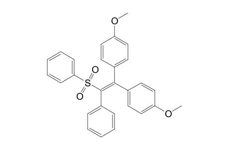 1,1-Bis[(4'-methoxy)phenyl]-2-phenyl-2-phenylsulfonylethene