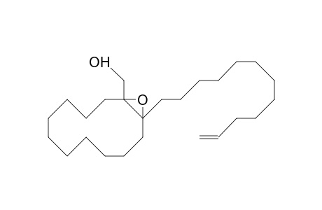 2-(11-Dodecenyl)-1,2-epoxy-1-hydroxymethyl-cyclododecene