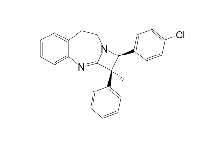 (1S,2R)-1-(4-Chlorophenyl)-2-methyl-2-phenyl-1,2,8,9-tetrahydroazeto[2,1-b][1,3]benzodiazepine