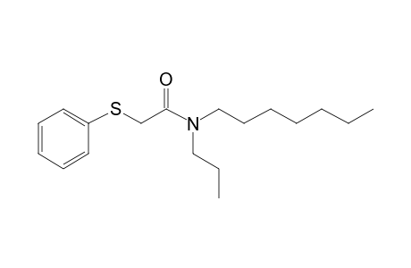 Acetamide, 2-phenylthio-N-propyl-N-heptyl-