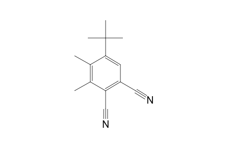 5-(1,1-Dimethylethyl)-3,4-dimethyl-1,2-benzenedicarbonitrile