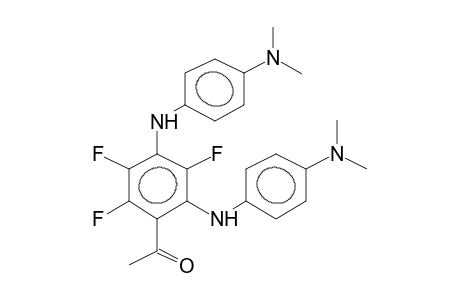 2,4-(N,N-DIMETHYL-PARA-PHENYLENDIAMINO)-3,5,6-TRIFLUOROACETOPHENONE