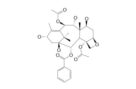 9-DIHYDROBACCATIN-III;2-ALPHA-BENZOXY-4-ALPHA,10-BETA-DIACETOXY-1-BETA,7-BETA,9-ALPHA,13-ALPHA-TETRAHYDROXYTAX-11-ENE