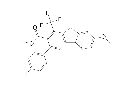 Methyl 3-(4-tolyl)-7-methoxy-1-(trifluoromethyl)-9H-fluorene-2-carboxylate