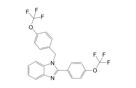1-[4-(trifluoromethoxy)benzyl]-2-[4-(trifluoromethoxy)phenyl]benzimidazole