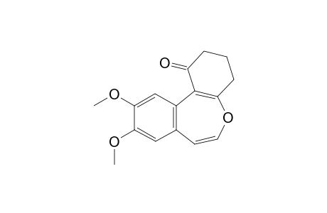 9,10-Dimethoxy-3,4-dihydrodibenzo[b,d]oxepin-1(2H)-one