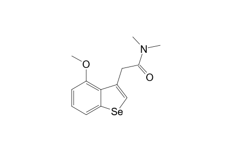 4-METHOXY-3-BENZO-[B]-SELENIENYL-N,N-DIMETHYLACETAMIDE