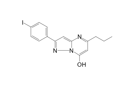 2-(4-Iodo-phenyl)-5-propyl-pyrazolo[1,5-a]pyrimidin-7-ol