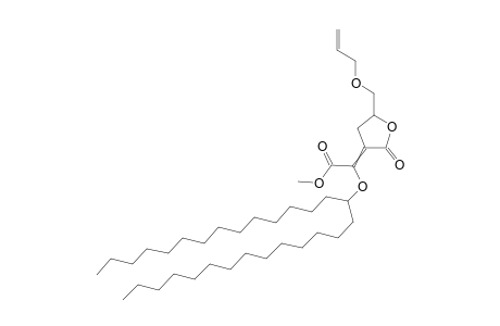 Methyl 2-[5-(allyloxymethyl)-2-oxo-dihydro-3(2H)-furanyliden]-2-[(1-tetradecylpentadecyl)oxy]acetate