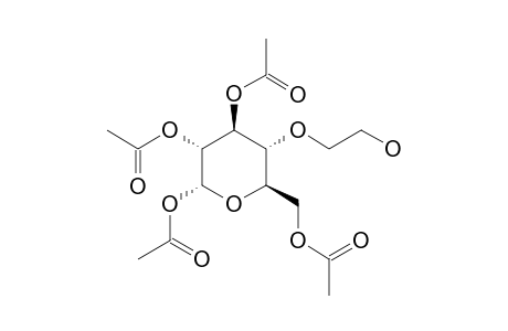 4-O-(2'-HYDROXYETHYL)-1,2,3,6-TETRA-O-ACETYL-ALPHA-D-GLUCOPYRANOSE