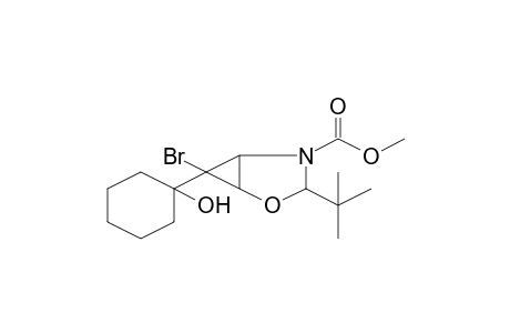 Methyl 6-bromo-3-tert-butyl-6-(1-hydroxycyclohexyl)-2-oxa-4-azabicyclo[3.1.0]hexane-4-carboxylate