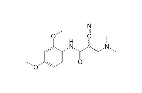 2-cyano-2',4'-dimethoxy-3-(dimethylamino)acrylanilide