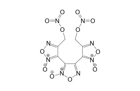 3,3"-bis(Nitrooxymethyl)-3',4'-bis([1,2,5]-oxadiazol-4-yl)-5,2',5"-trioxide