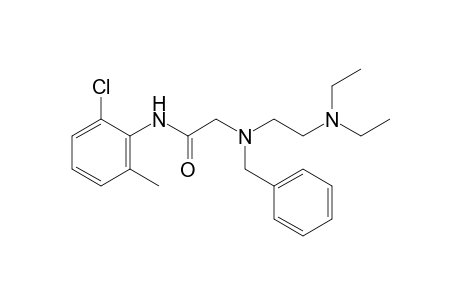 2-{benzyl[2-(diethylamino)ethyl]amino-6'-chloro-o-acetotoluidide