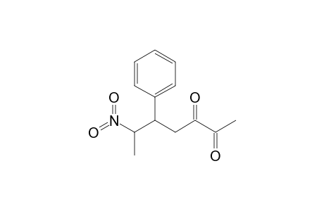 syn-6-Nitro-5-phenylheptan-2,3-dione