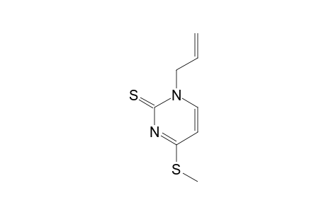 1-ALLYL-4-(METHYLSULFANYL)-PYRIMIDINE-2(1H)-THIONE