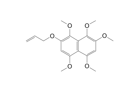 2-Allyloxy-1,4,5,7,8-pentamethoxynaphthalene