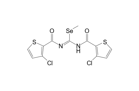 Methyl N,N'-di(3-chlorothien-2-ylcarbonyl)-imidoselenocarbamate