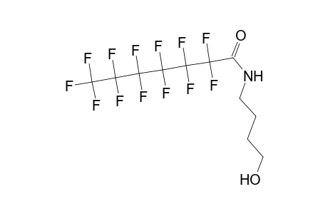 2,2,3,3,4,4,5,5,6,6,7,7,7-Tridecafluoro-N-(4-hydroxybutyl)heptanamide