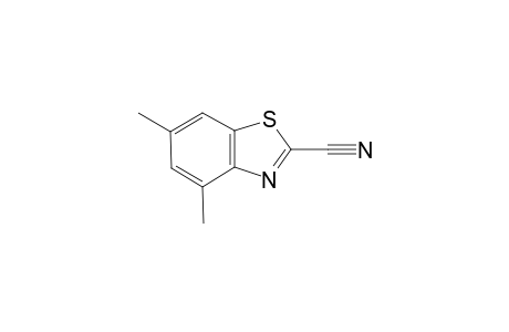 4,6-dimethyl-1,3-benzothiazole-2-carbonitrile