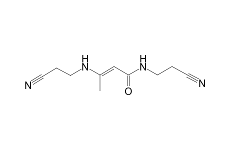 But-2-enamide, 3-(2-cyanoethylamino)-N-(2-cyanoethyl)-