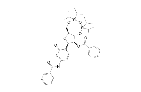 4-N,2'-O-DIBENZOYL-3',5'-O-(TETRAISOPROPYLDISILOXANE-1,3-DIYL)-D-ARABINO-CYTIDINE