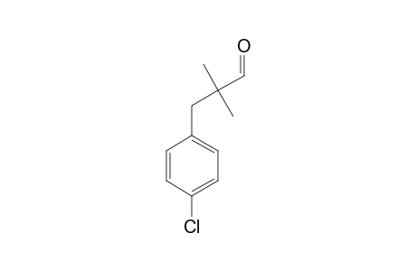 Benzenepropanal, 4-chloro-alpha,alpha-dimethyl-