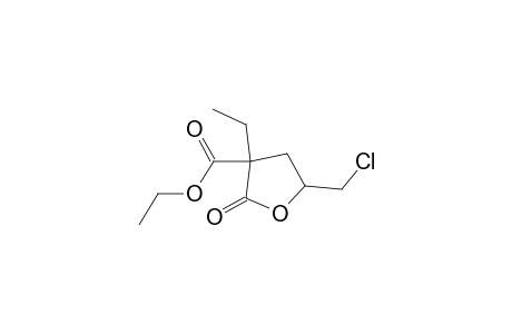 3-Furancarboxylic acid, 5-(chloromethyl)-3-ethyltetrahydro-2-oxo-, ethyl ester