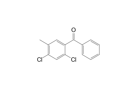 1-Benzoyl-5-methyl-2,4-dichlorobenzene