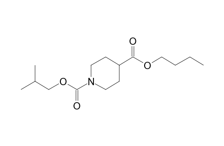 Isonipecotic acid, N-isobutoxycarbonyl-, butyl ester