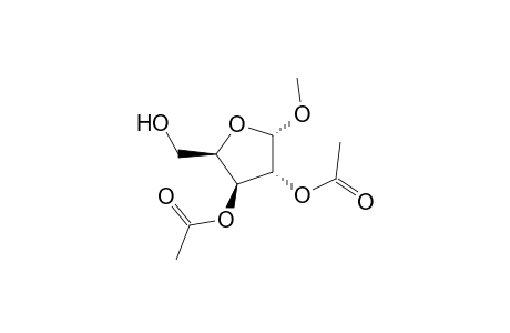 .alpha.-D-Xylofuranoside, methyl, 2,3-diacetate