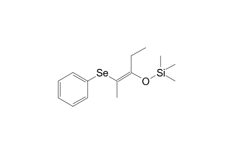 2-Phenylseleno-3-trimethylsiloxy-2-pentene