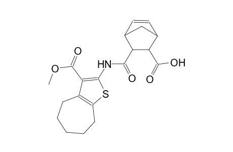 3-({[3-(methoxycarbonyl)-5,6,7,8-tetrahydro-4H-cyclohepta[b]thien-2-yl]amino}carbonyl)bicyclo[2.2.1]hept-5-ene-2-carboxylic acid