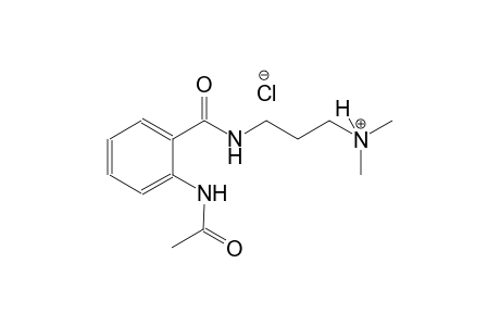 1-propanaminium, 3-[[2-(acetylamino)benzoyl]amino]-N,N-dimethyl-, chloride