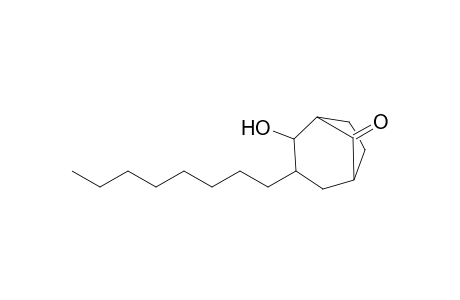 2-Hydroxy-3-octylbicyclo[3.2.1]octan-8-one