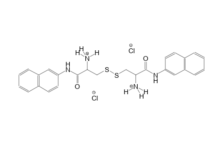 (2S)-3-{[(2R)-2-ammonio-3-(2-naphthylamino)-3-oxopropyl]disulfanyl}-1-(2-naphthylamino)-1-oxo-2-propanaminium dichloride