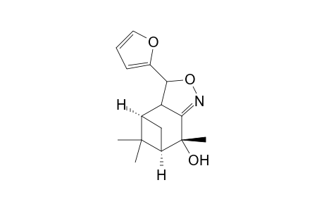 (1R,7R,8R)-3-(furan-2-yl)-7,9,9-trimethyl-4-oxa-5-azatricyclo[6.1.1.0(2,6)]dec-5-en-7-ol