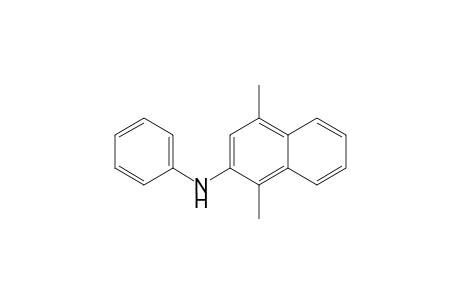2-Naphthalenamine, 1,4-dimethyl-N-phenyl-